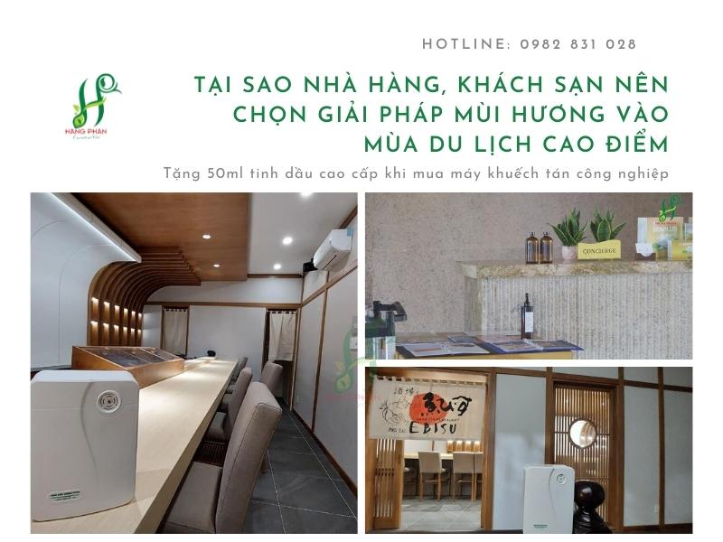 Tinh dầu Hằng Phan đem đến giải pháp tiếp thị mùi hương cho quý Doanh nghiệp