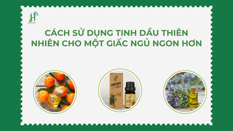 cách sử dụng tinh dầu thiên nhiên hiệu quả