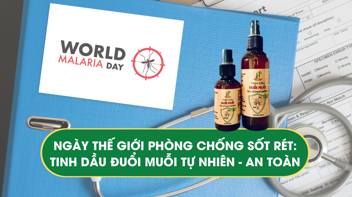 Tinh dầu đuổi muỗi