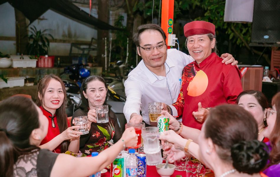 Một số khoảnh khắc tại buổi họp mặt đầu Xuân 2025 của Hội đồng Hương Huế