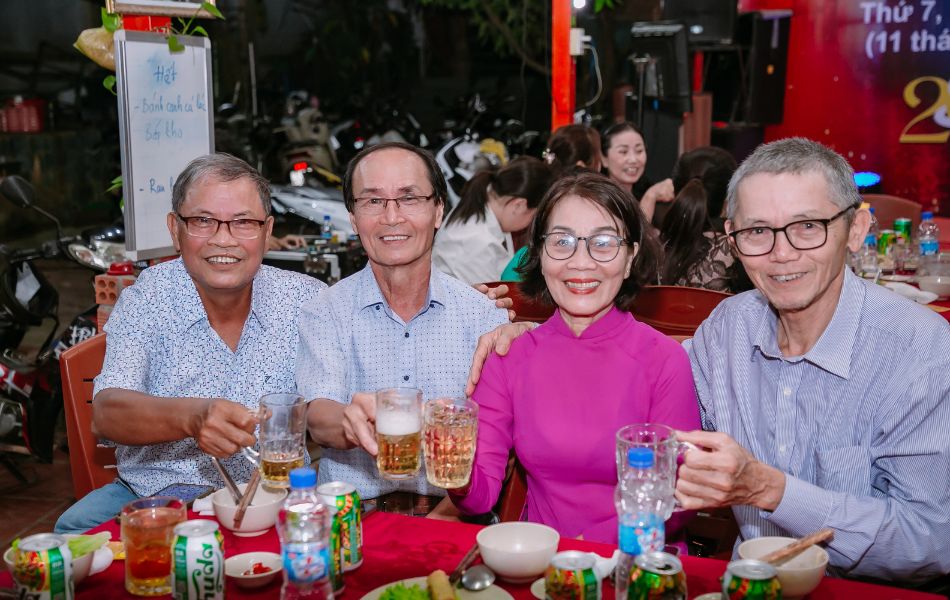 Một số khoảnh khắc tại buổi họp mặt đầu Xuân 2025 của Hội đồng Hương Huế