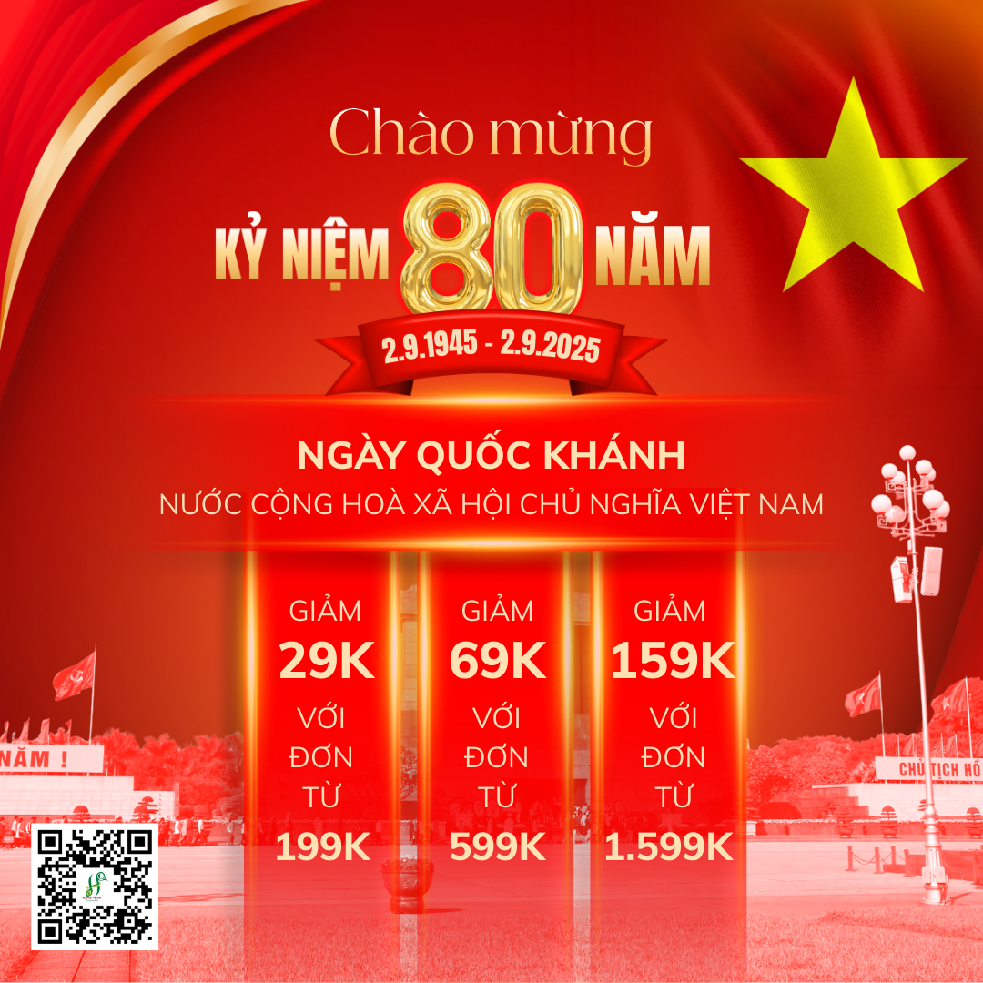 Chương trình khuyến mãi kỷ niệm 80 năm ngày Quốc Khánh nước CHXHCN Việt Nam