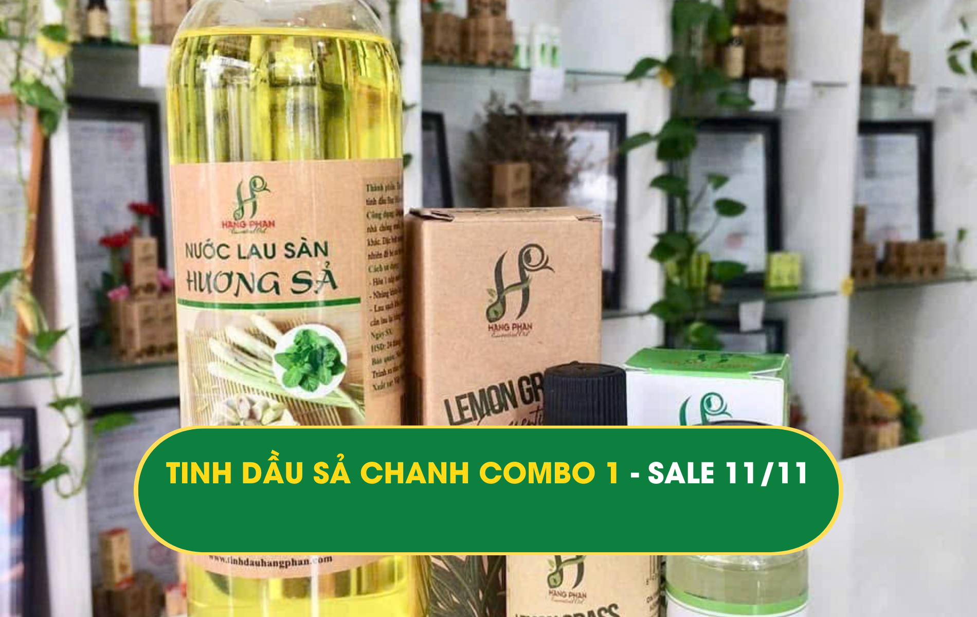 TINH DẦU SẢ CHANH