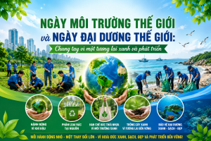 NGÀY MÔI TRƯỜNG & ĐẠI DƯƠNG THẾ GIỚI - LAN TỎA GIÁ TRỊ NURTURING 6 Môi trường
